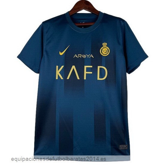 Nuevo Tailandia 2ª Camiseta Al Nassr 23/24 Azul Baratas